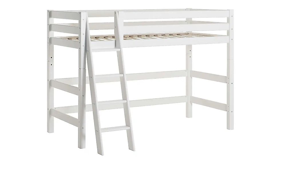 Hoppekids Hochbett  ECO Luxury ¦ weiß ¦ Maße (cm): B: 137 H: 150 Betten > B günstig online kaufen