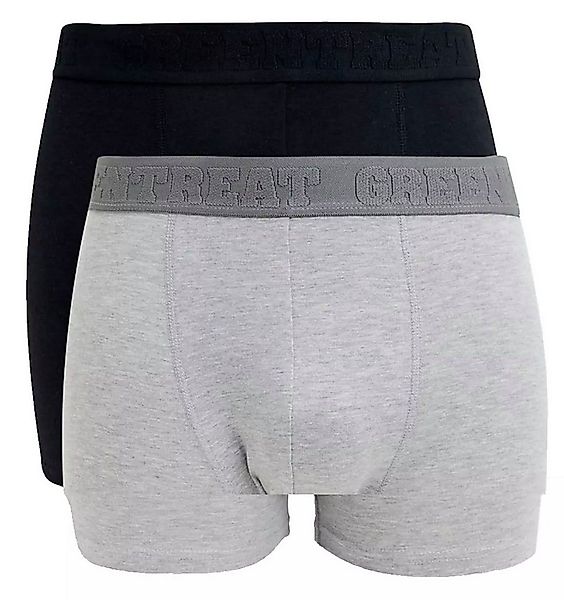 Bamboo Green Threat Boxershorts Herren 2ER-PACK ATMUNGSAKTIV Trunk Panties günstig online kaufen