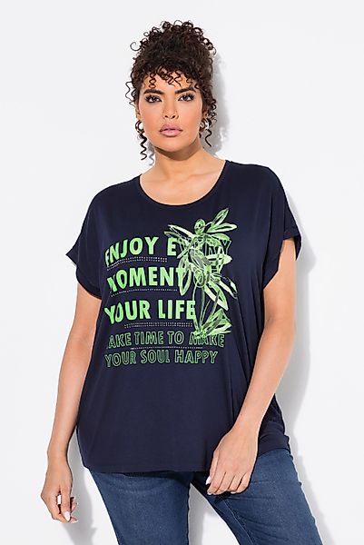 Ulla Popken T-Shirt T-Shirt bedruckt Oversized günstig online kaufen