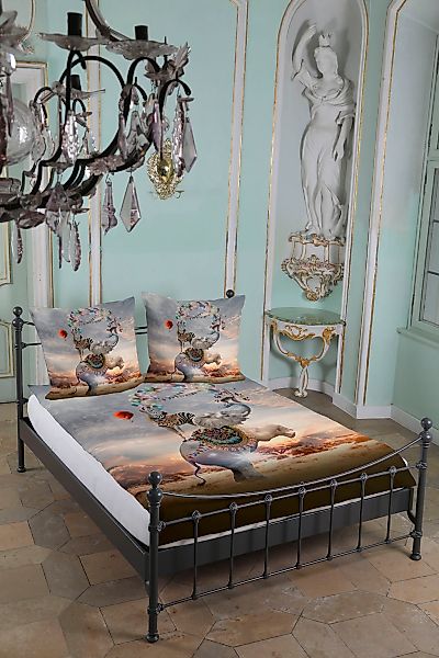 CASATEX Bettwäsche "Africa" 2 Stk. tlg. elegantes, interessantes, tierische günstig online kaufen