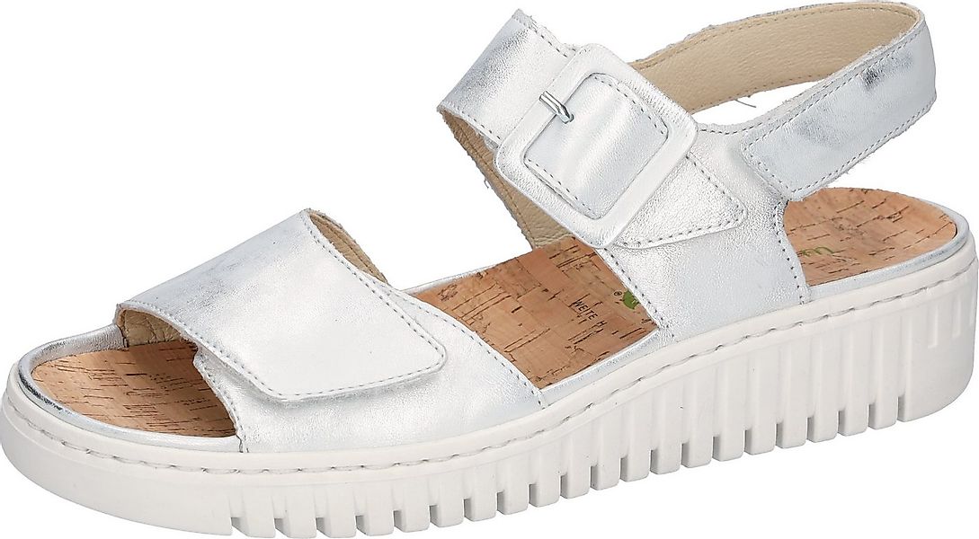 Waldläufer H-WILLOW Plateausandale Sommerschuh, Klettschuh, Bequemschuh mit günstig online kaufen