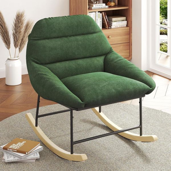 OUNUO Schaukelstuhl Bequemer Schaukelstuhl für das günstig online kaufen