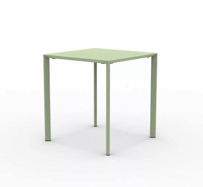 Robuster Gartentisch Fox 70x70 cm salbeigrün VDE günstig online kaufen