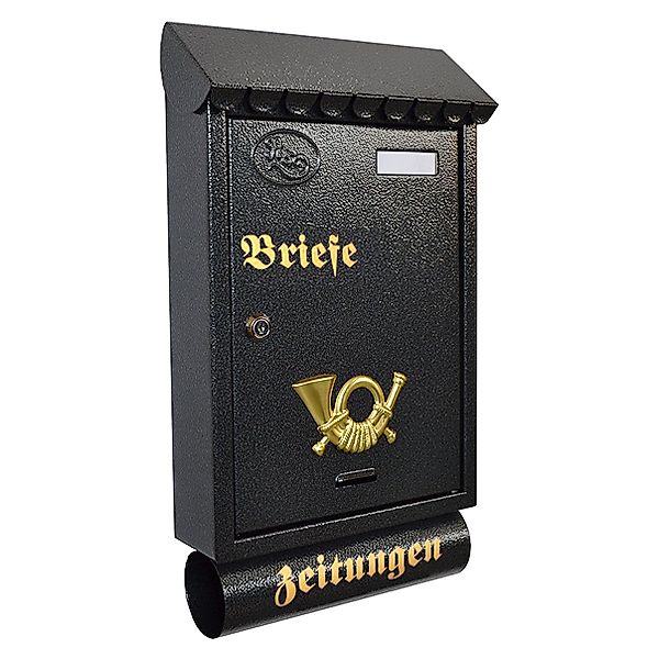 HELO24 Wandbriefkasten Graphit T7-T günstig online kaufen