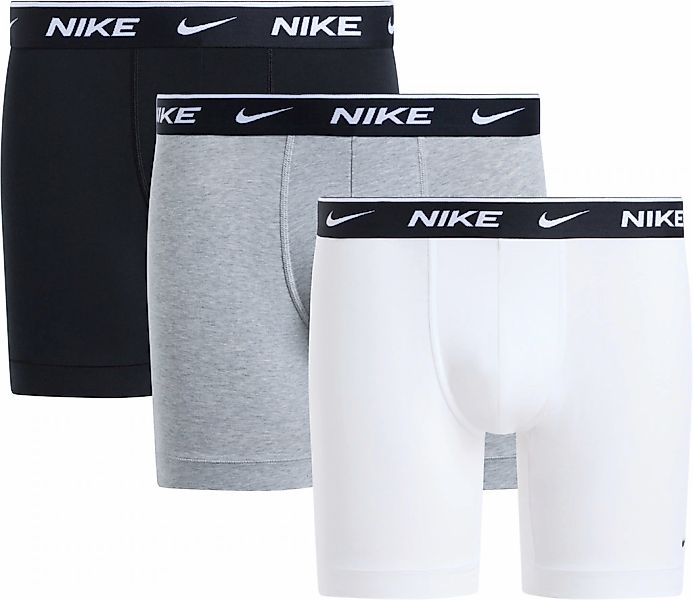 NIKE Underwear Boxer "BOXER BRIEF 3PK" Packung, 3er, 3 Stk. mit Logo-Elasti günstig online kaufen