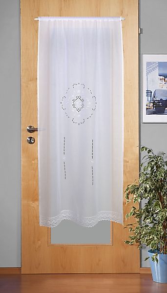 HOME WOHNIDEEN Türvorhang ALEGRA, Stangendurchzug (1 günstig online kaufen