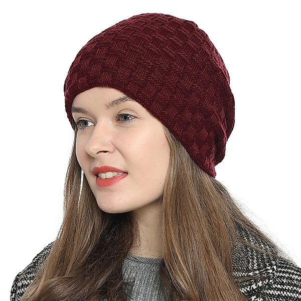 DonDon Beanie Damen Beanie Winter Slouch günstig online kaufen