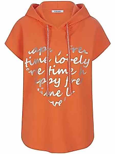 Kapuzen-Sweatshirt Peter Hahn orange günstig online kaufen