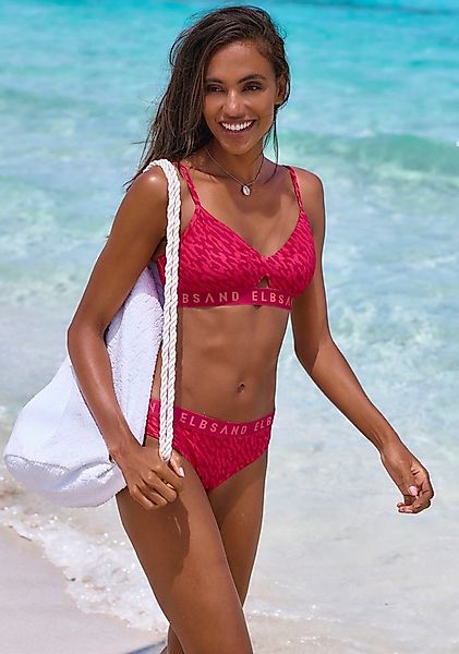 Elbsand Bustier-Bikini mit Markenschriftzug günstig online kaufen
