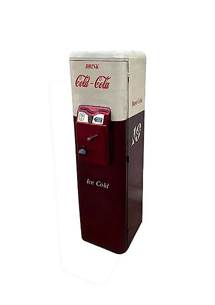 More2Home Barschrank Retro COLD-COLA-S, Metall vintage rot/weiss, BH: ca.51 günstig online kaufen
