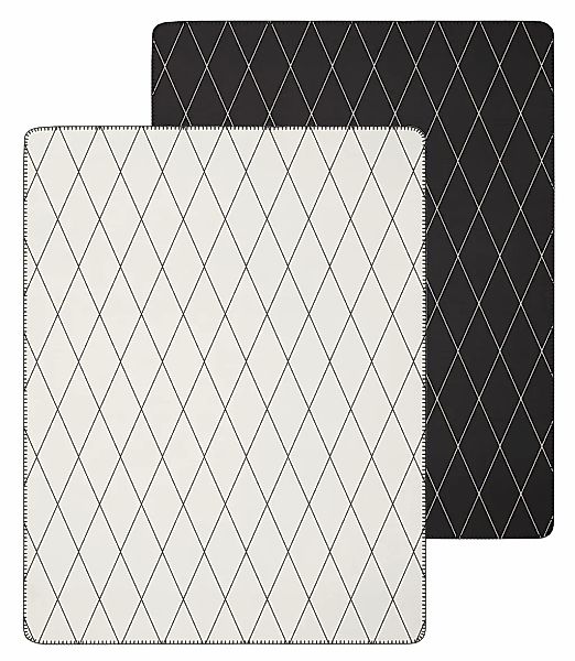 andas Wohndecke "Andas" Wendewohndecke mit modernem Zierstich günstig online kaufen