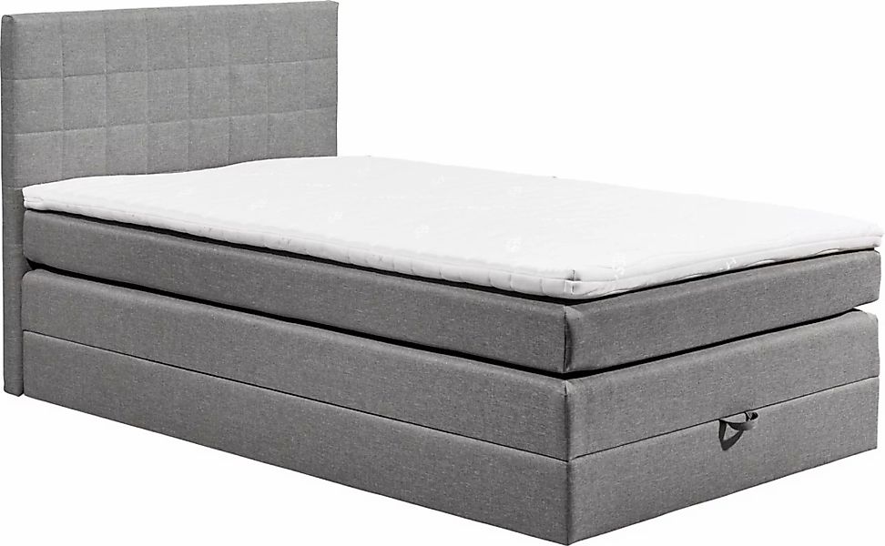 ED EXCITING DESIGN Boxspringbett »Hawaii«, inkl. einem Bettkasten und Toppe günstig online kaufen