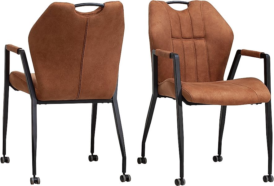 OMG Design Armlehnstuhl "Point" (Set) 1 Stk.Esszimmerstuhl mit Rollen, Büro günstig online kaufen