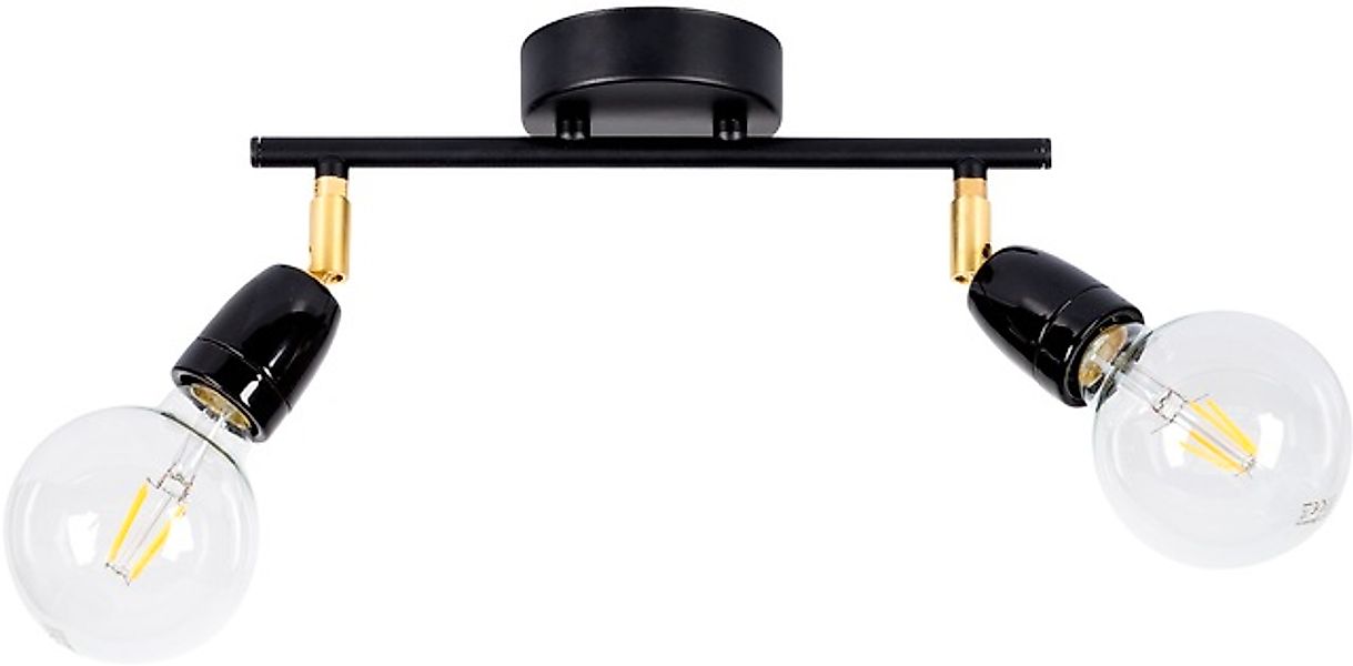 BRITOP LIGHTING Deckenleuchte »Porcia«, 2 flammig, Leuchtmittel E27   ohne günstig online kaufen