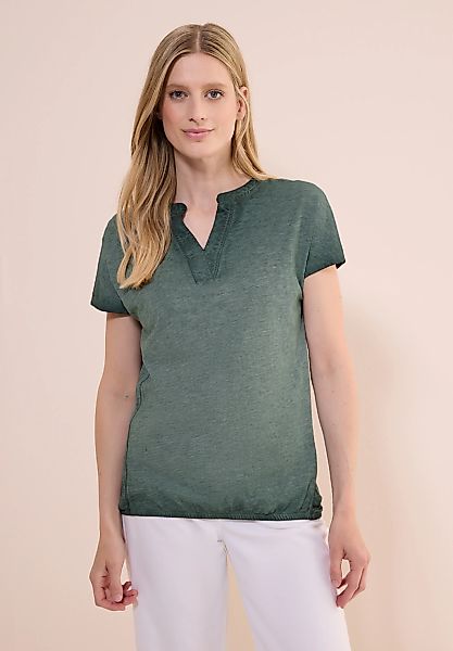 Cecil V-Shirt aus reiner Baumwolle günstig online kaufen