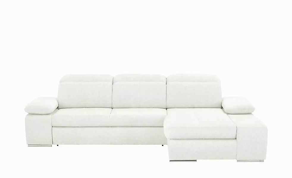 switch Ecksofa aus Mikrofaser Avilla ¦ weiß ¦ Maße (cm): B: 285 H: 86 T: 18 günstig online kaufen