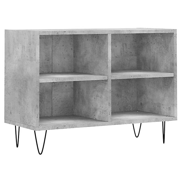 VidaXL TV-Schrank Betongrau 69,5x30x50 cm Holzwerkstoff  Modell 2 günstig online kaufen