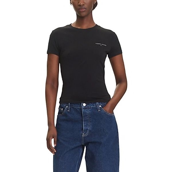 Tommy Hilfiger  T-Shirt TJW SLIM LINEAR SS T DW0DW21164 günstig online kaufen