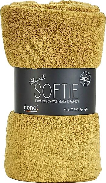 done.® Wohndecke »Softie«, Extra weiche Wohndecke aus softigem Teddy-Stoff, günstig online kaufen