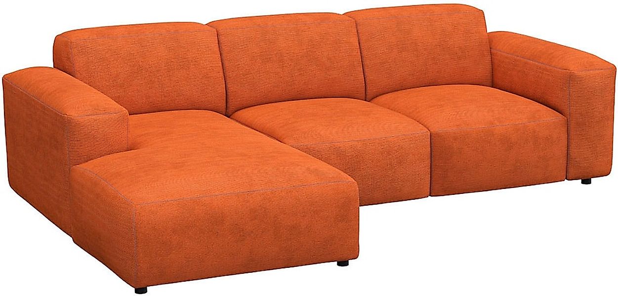 FLEXLUX Ecksofa »Lucera Chaislongue rechts oder links, L-Form, bequem«, mod günstig online kaufen