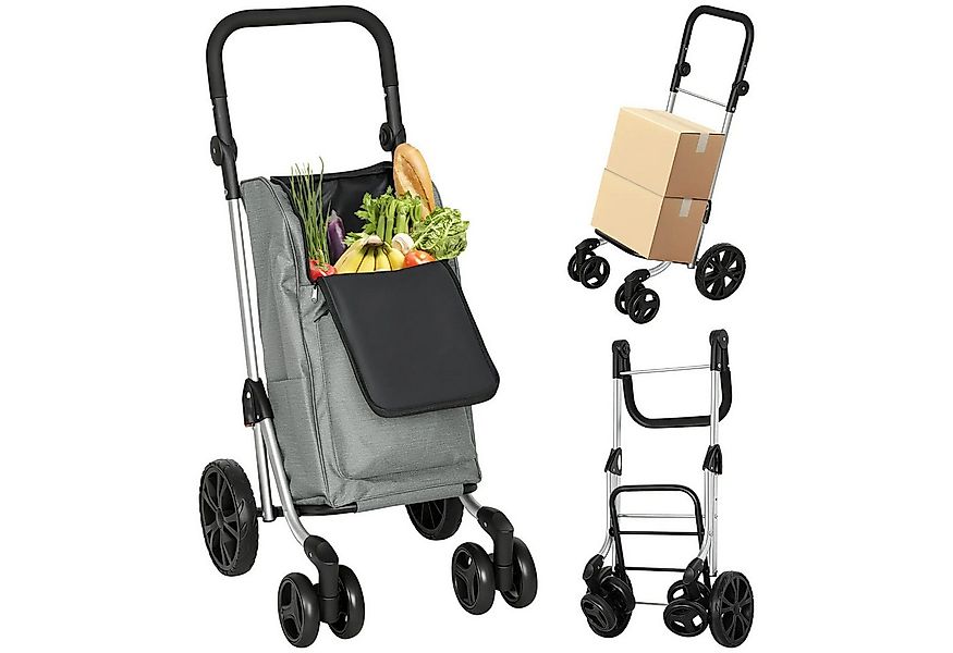 BlingBin Einkaufstrolley 3-in-1 Klappbar Einkaufswagen, Trolley Sackkarre & günstig online kaufen