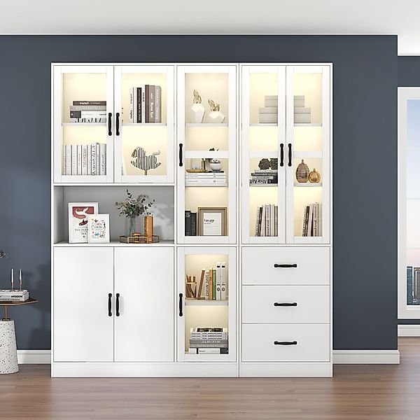 HAUSS SPOLE Vitrine 180x40x200 cm mit günstig online kaufen