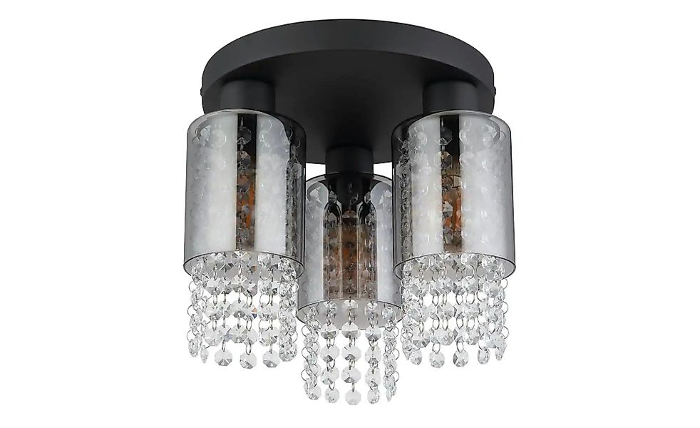 Globo Lighting Deckenleuchte  Backey ¦ schwarz ¦ Maße (cm): B: 28 H: 26 T: günstig online kaufen