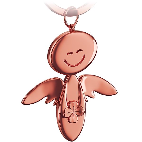 FABACH Schlüsselanhänger Schutzengel Smile mit Kleeblatt günstig online kaufen