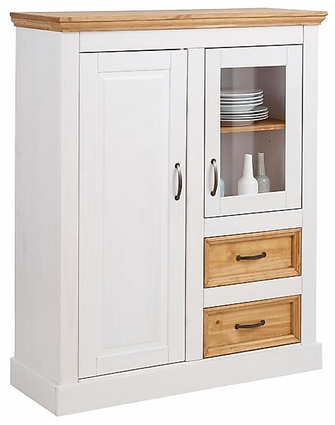Home affaire Highboard "Selma", Vitrine, Breite 100 cm günstig online kaufen