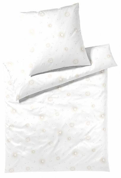 Elegante Bettwäsche "Stardust" 2 Stk. tlg. angenehmes Hautgefühl günstig online kaufen
