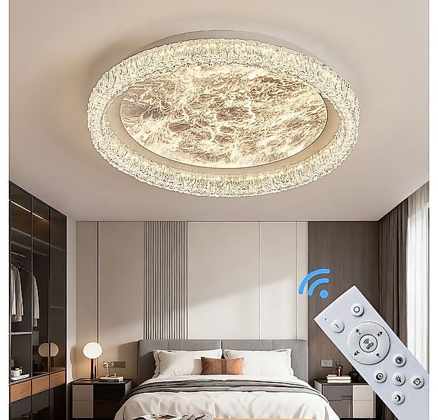 Eurotondisplay LED Deckenleuchte LED Deckenleuchte Fernbedienung Lichtfarbe günstig online kaufen