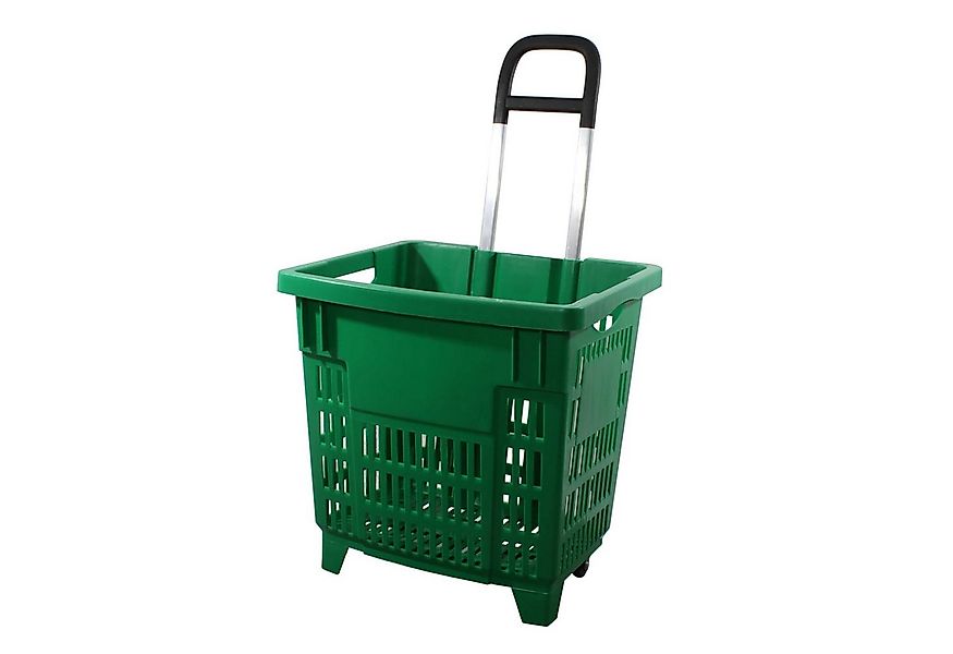 GERSO Einkaufskorb Einkaufstrolley Einkaufskorb m. Rollen 55L günstig online kaufen