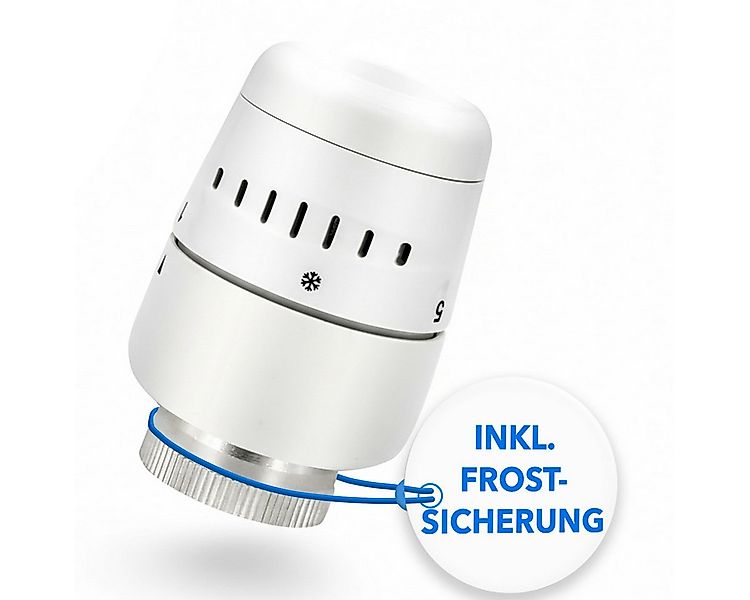 Belrad Heizkörper Thermostat BLR213, M30 x 1,5 mit 6–28 °C Sollwertbereich, günstig online kaufen