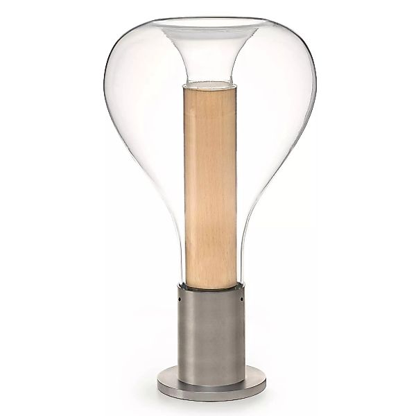 LZF Lamps - Eris Tischleuchte - natürliche buche/H 40cm / Ø 22cm/mit Schalt günstig online kaufen