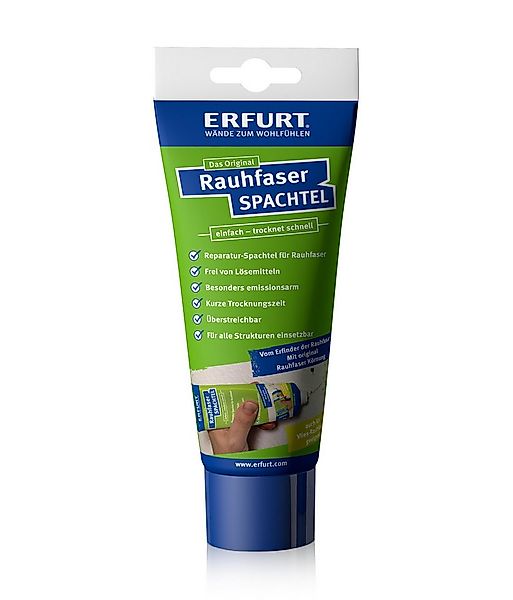 ERFURT Spachtelmasse Rauhfaser Spachtel Tapetenspachtel zum Ausbessern von günstig online kaufen