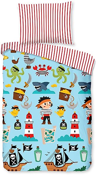 good morning Babybettwäsche "Caribbean" 2 Stk. Baumwolle, Reißverschluss, W günstig online kaufen