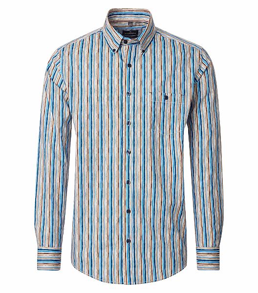 CASAMODA Langarmhemd "CASAMODA Freizeithemd uni" günstig online kaufen