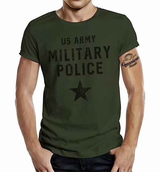 GASOLINE BANDIT® T-Shirt für US Army Fans: Military Police günstig online kaufen