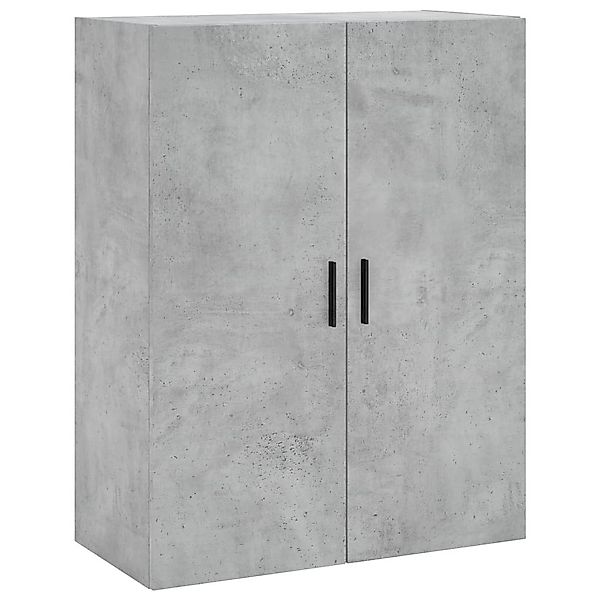vidaXL Hängeschrank Wandschrank Betongrau 69,5x34x90 cm günstig online kaufen
