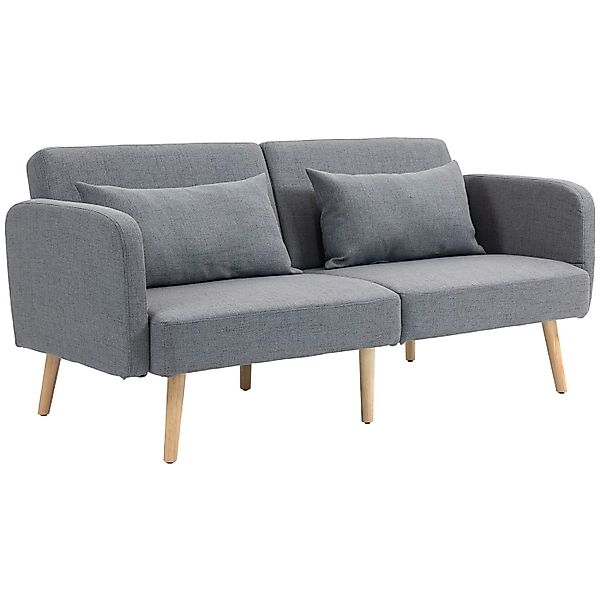 HOMCOM Schlafsofa Doppelschlafsofa mit 2-fach verstellbarer günstig online kaufen