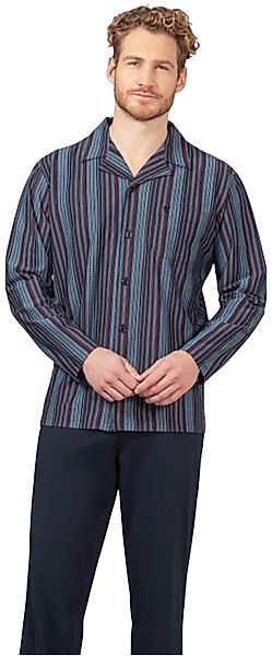 Hajo Schlafanzug Herren Schlafanzug geknöpft (2 günstig online kaufen