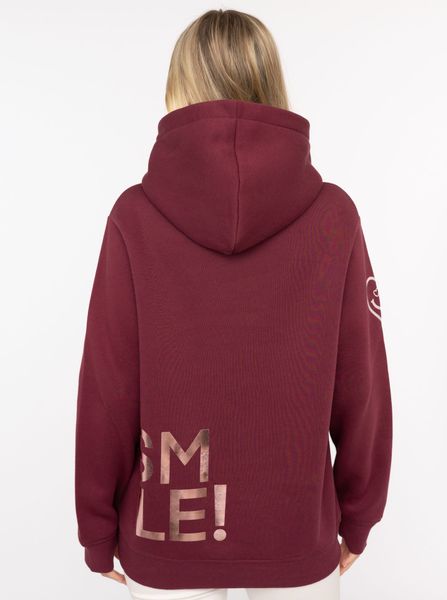 Zwillingsherz Hoodie "Alissa Shiny" glänzender Print, günstig online kaufen
