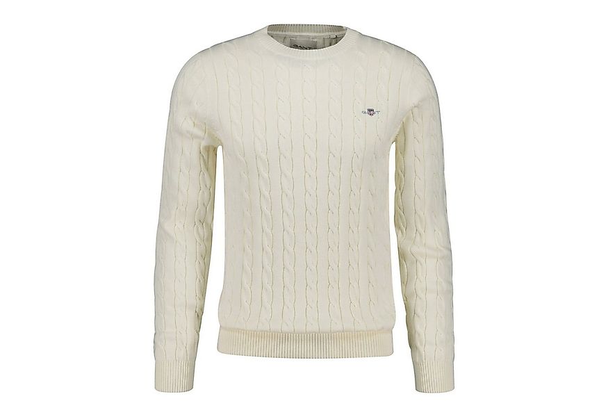 Gant Sweatshirt Herren Strickpullover Baumwolle günstig online kaufen