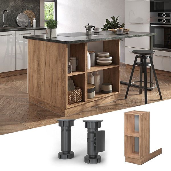 Vicco Unterschrank Fame-Line, Goldkraft Eiche/Goldkraft Eiche, günstig online kaufen