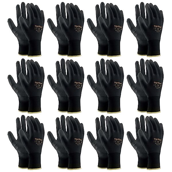 TSB Werk Gartenhandschuhe 12x Arbeitshandschuhe Mechanikerhandschuhe günstig online kaufen