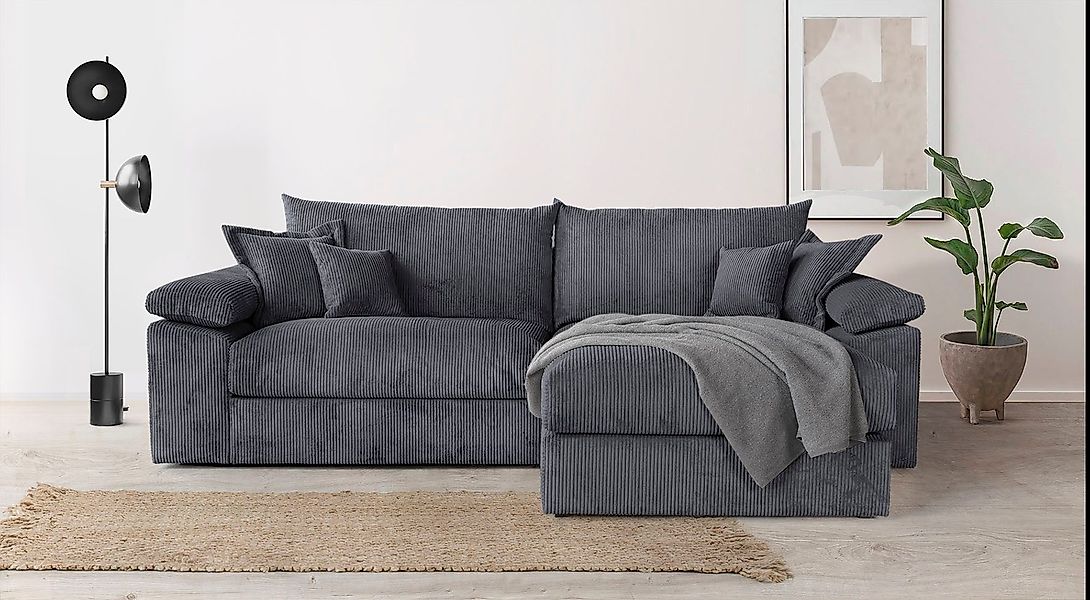 Home affaire Ecksofa Soft&Cosy XXL L-Form günstig online kaufen