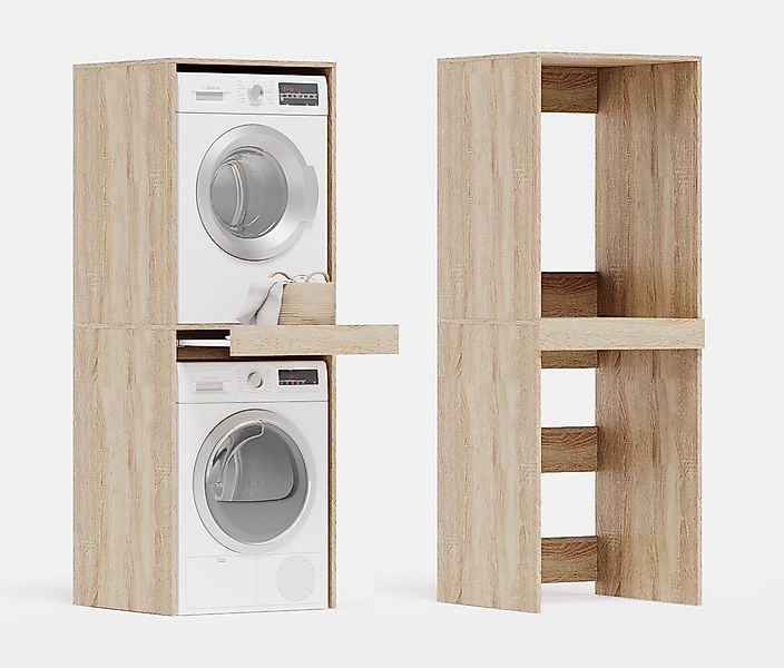 Platan Room Waschmaschinenumbauschrank Waschmaschinenschrank für Waschmasch günstig online kaufen