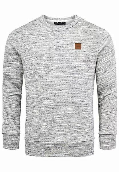 Amaci&Sons Sweatshirt DURHAM Sweatshirt mit Rundhalsausschnitt Herren Basic günstig online kaufen