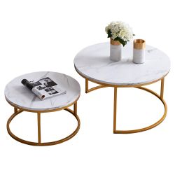 PXloue Couchtisch rund (2-St), 2er Set, günstig online kaufen