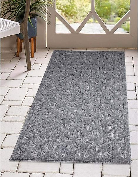 Carpet City Teppich »In-& Outdoorteppich Santorini 446, 3D-Effekt, Geo-Must günstig online kaufen